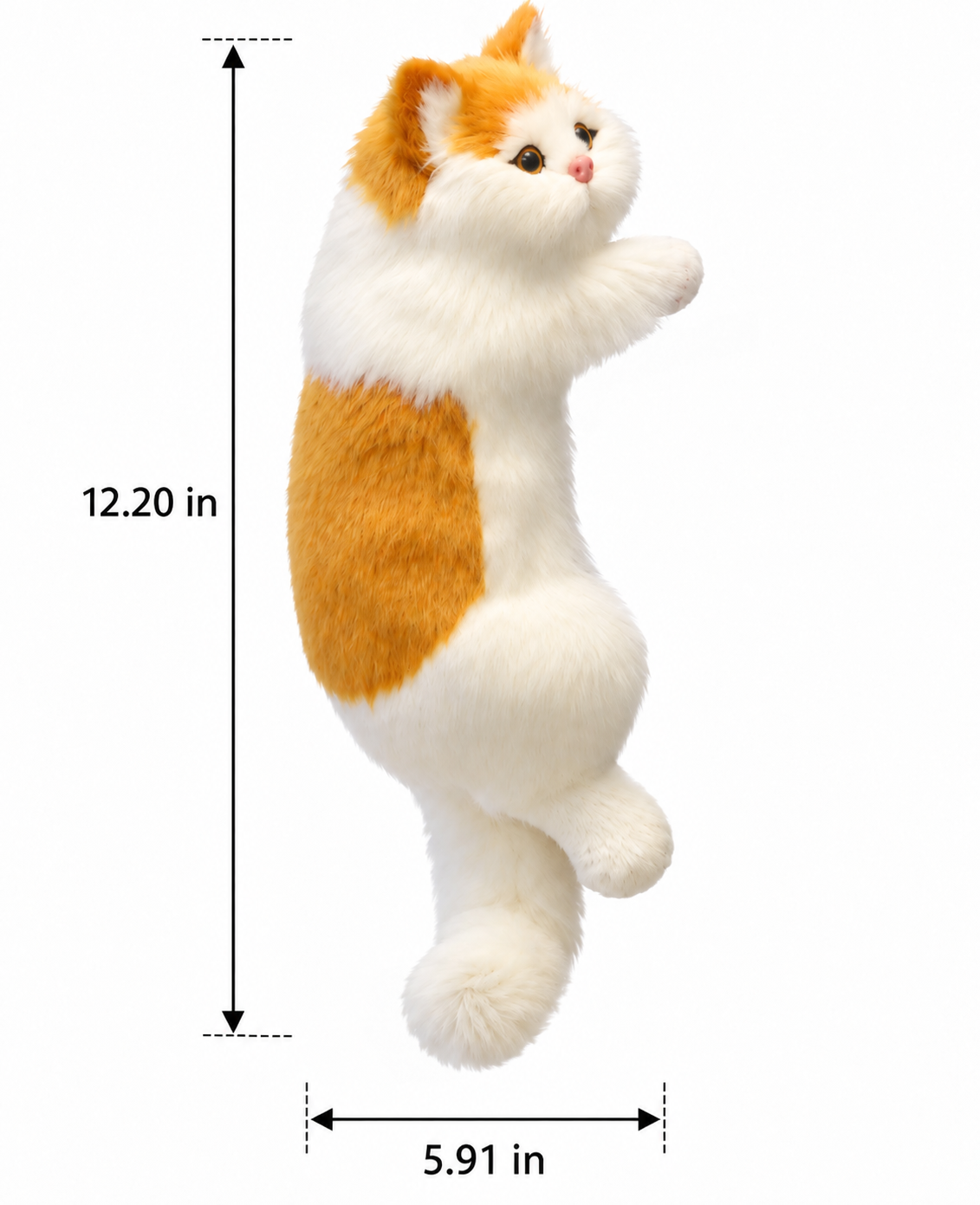 Hanging Plush Cat Decoration